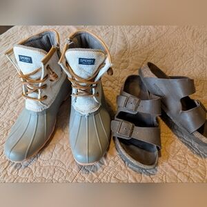 Sperry Kids Duck Boots And Birks